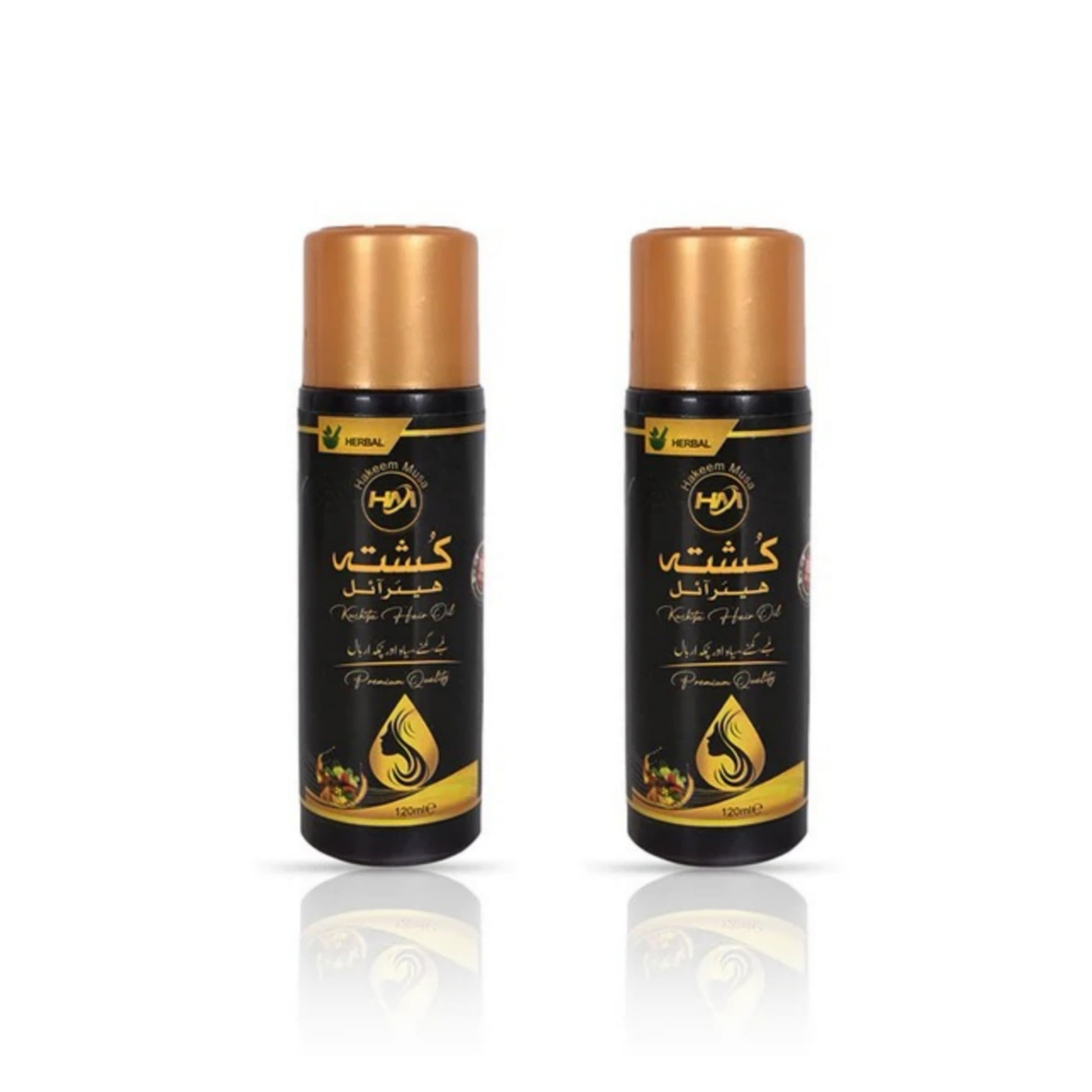 Two Kushta Hair Oils by Hakeem Musa